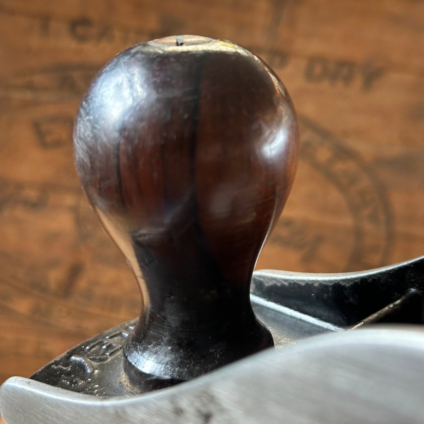 N1866 Vintage STANLEY USA Type 11 No.4 1/2 PLANE with Rosewood handles