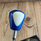 TR86  Repurposed Blue/white “10” POOL BALL awl by Tony Ralph