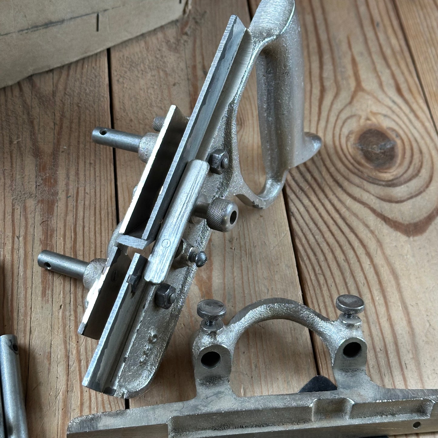 N894 Vintage 1945-1955 CARTER Australia No:C54 plow & groover + 7 x cutters PLANE IOB