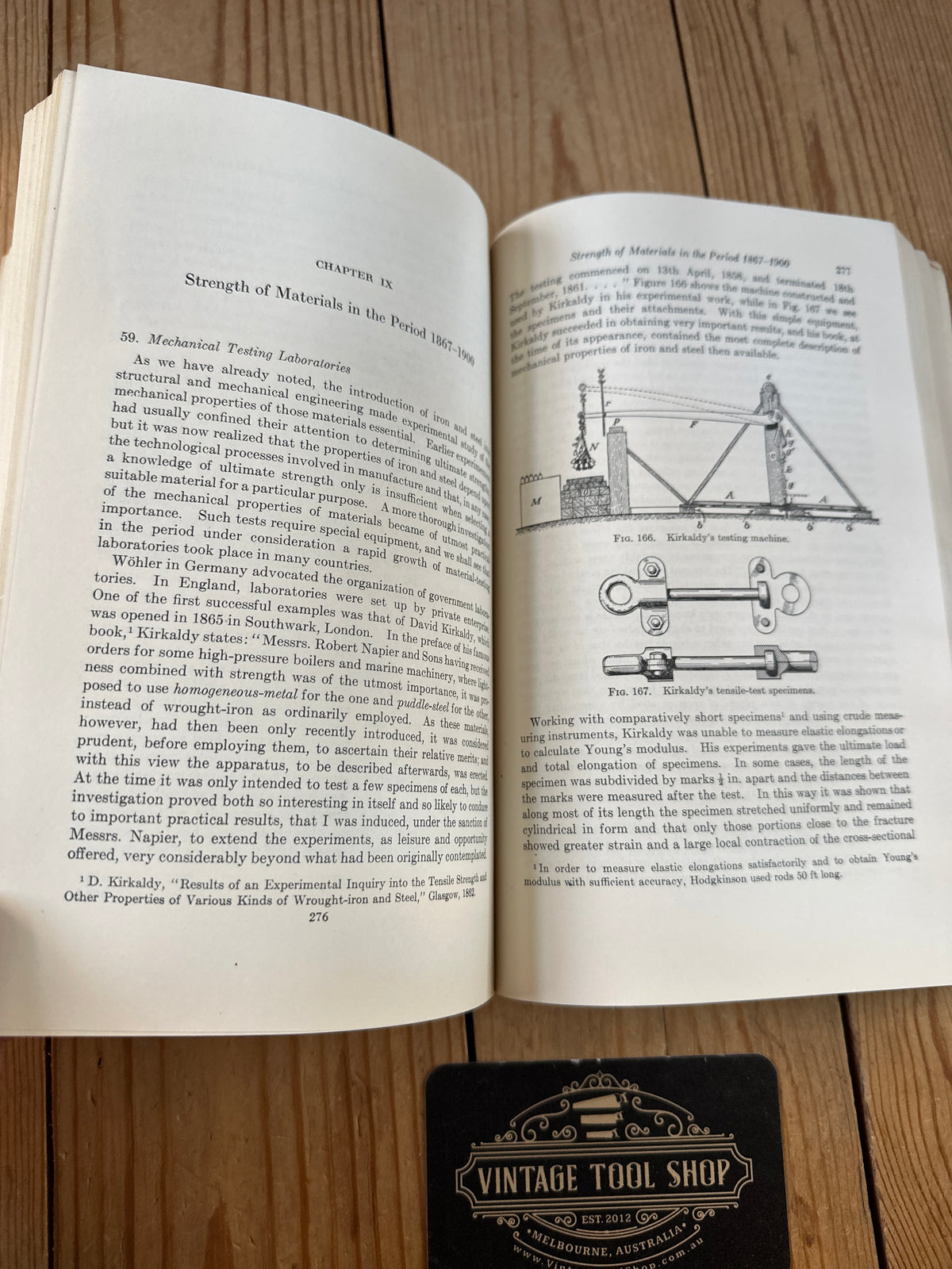XBN27 Vintage 1983 History of Strength of Materials BOOK by S.P.Timoshenko