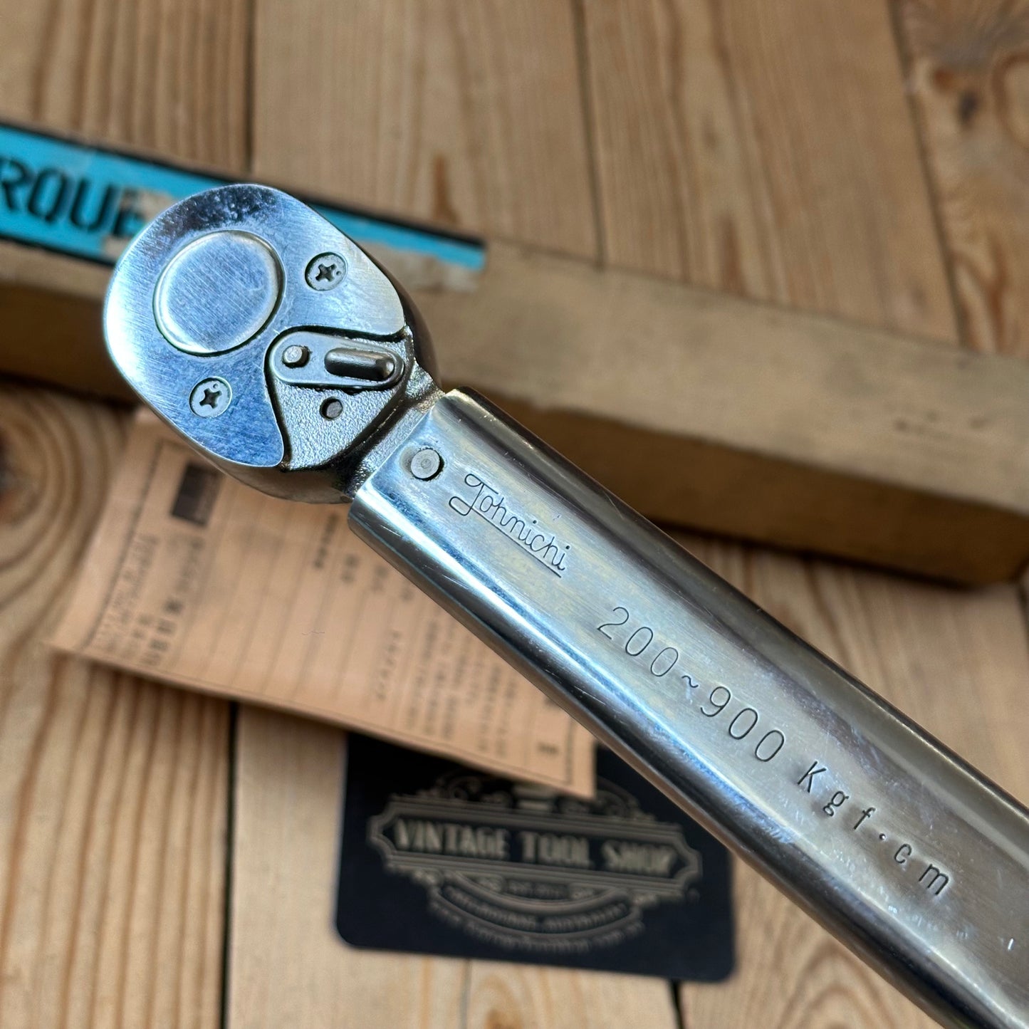 H2431 Vintage JAPANESE JOHNICHI TORQUE WRENCH IOB