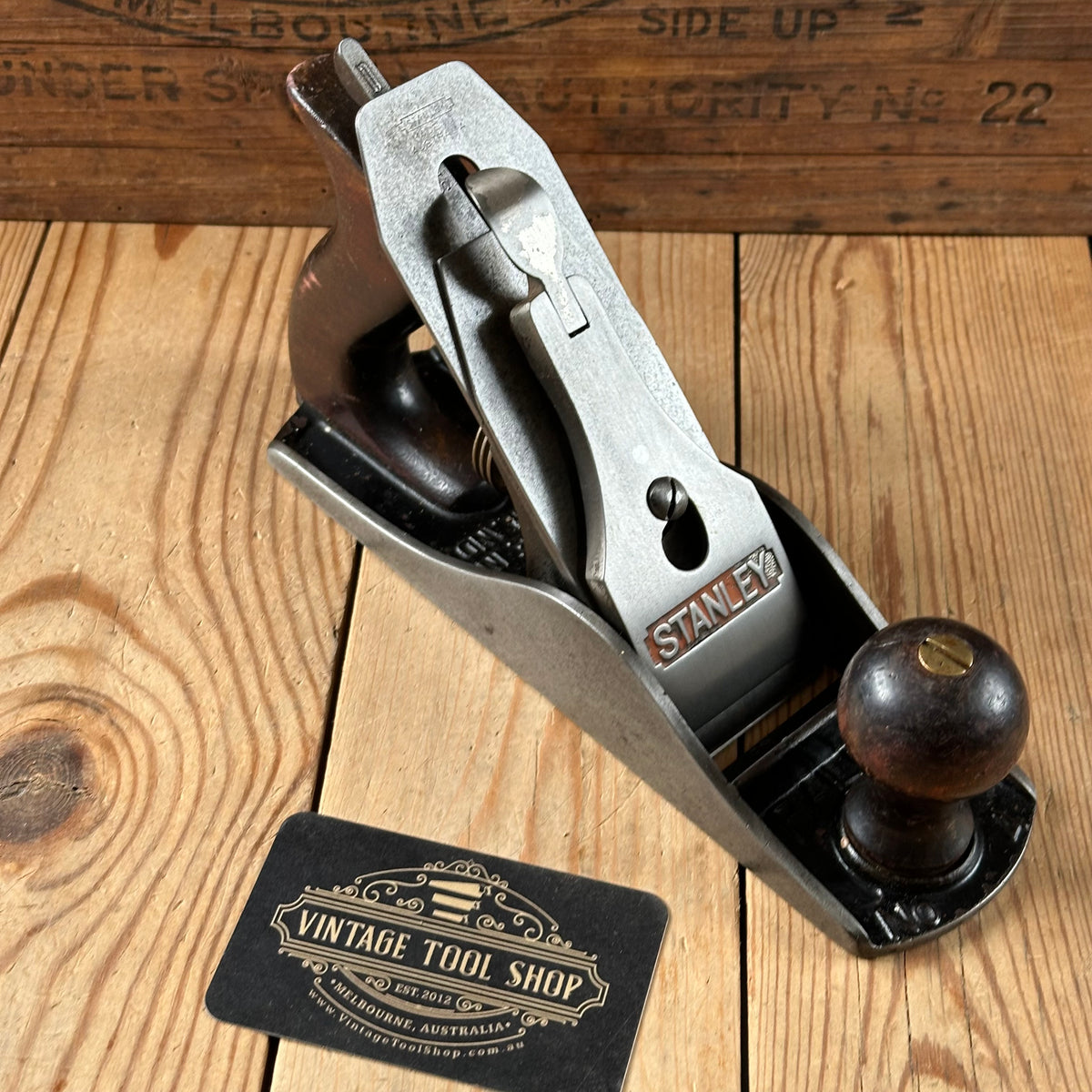 N1826 Vintage STANLEY ENGLAND No.4 PLANE
