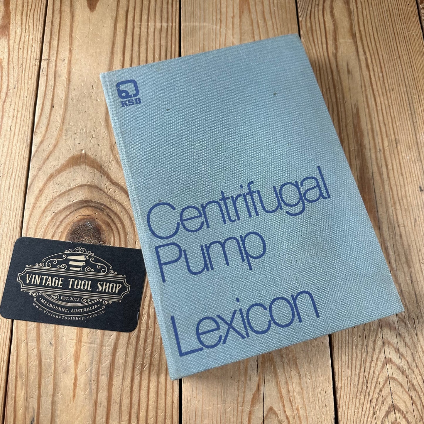 XBN150 Vintage 1980 CENTRIFUGAL PUMP LEXICON BOOK by KSB