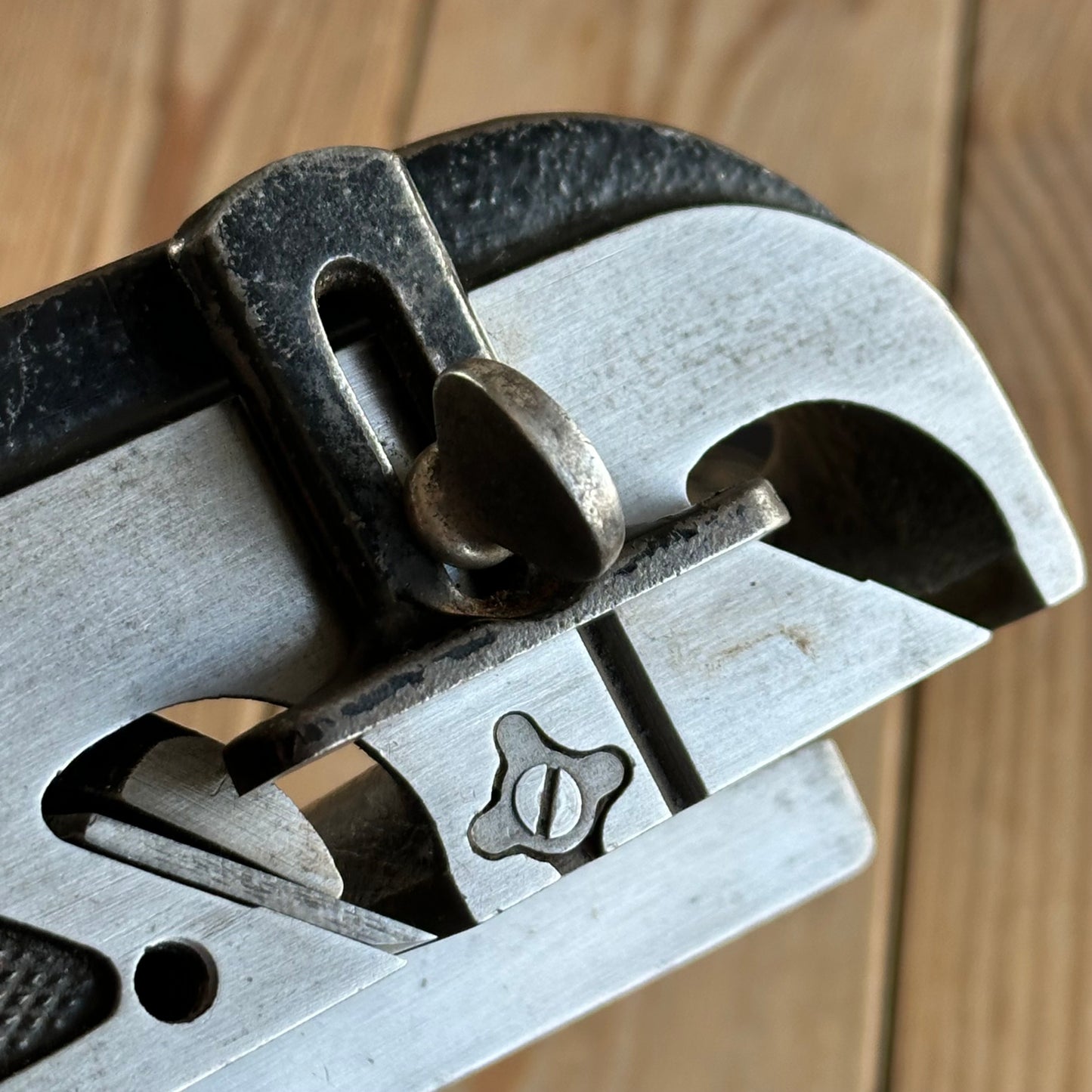 N606 Vintage STANLEY Canada SWEETHEART No.78 Duplex RABBET rebate plane