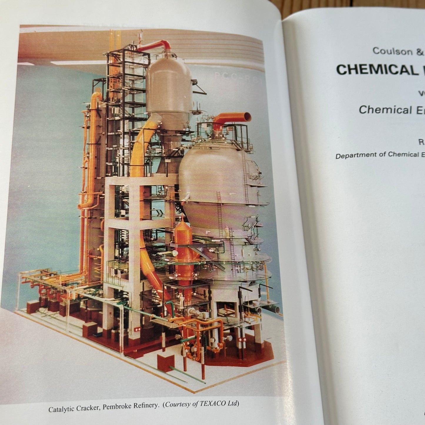 XBN13 Vintage CHEMICAL ENGINEERING Volume 6 2nd edition BOOK by R.K.Simnott