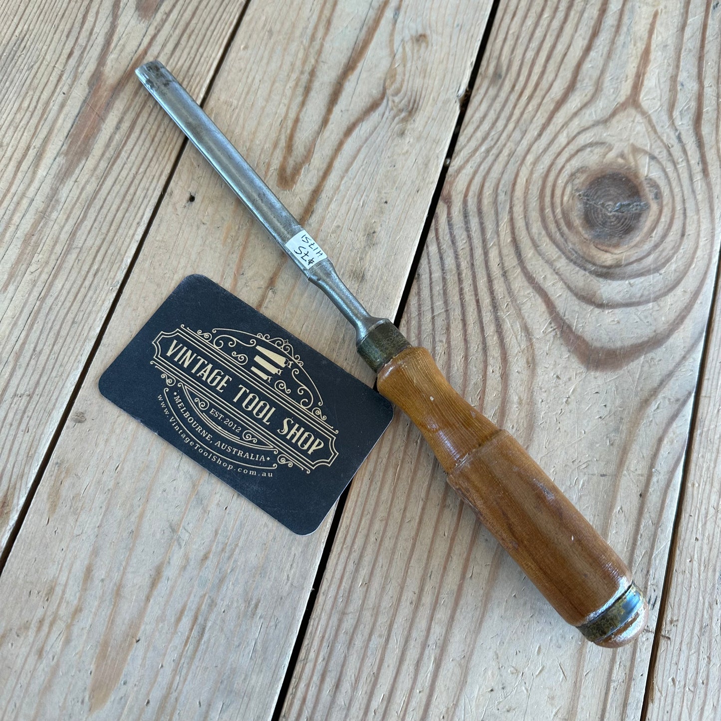 H1751 Tidy! Vintage TITAN AUSTRALIA Gouge Chisel