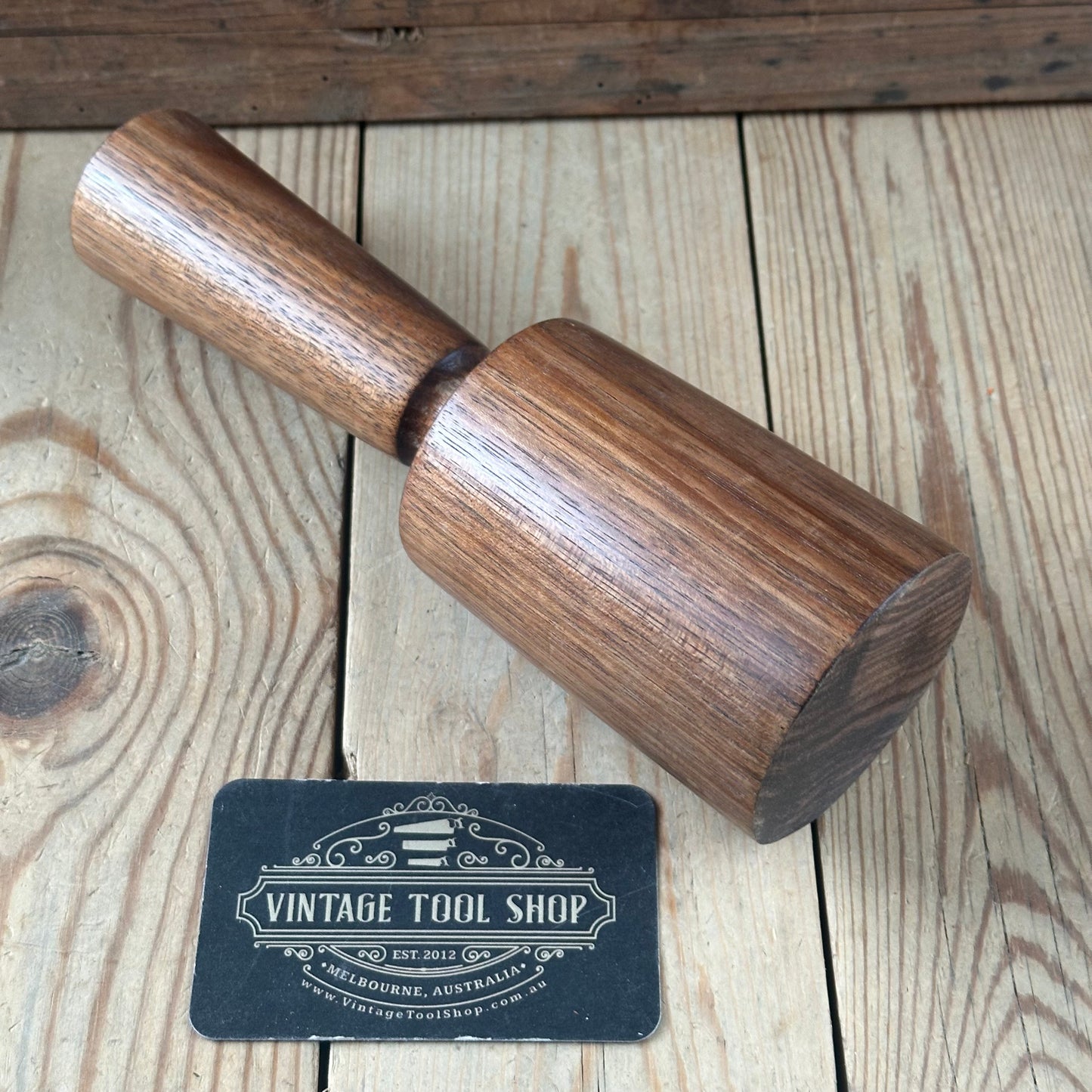 TR213 NEW! Tasmanian Blackwood WOODEN carvers MALLET by Tony Ralph