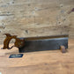 SOLD S524 SHARP! Vintage Premium Quality TAYLOR BROTHERS 10ppi Rip TENON SAW BACKSAW