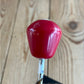 TR134 Repurposed tiny cherry Red No.7 POOL BALL awl by Tony Ralph