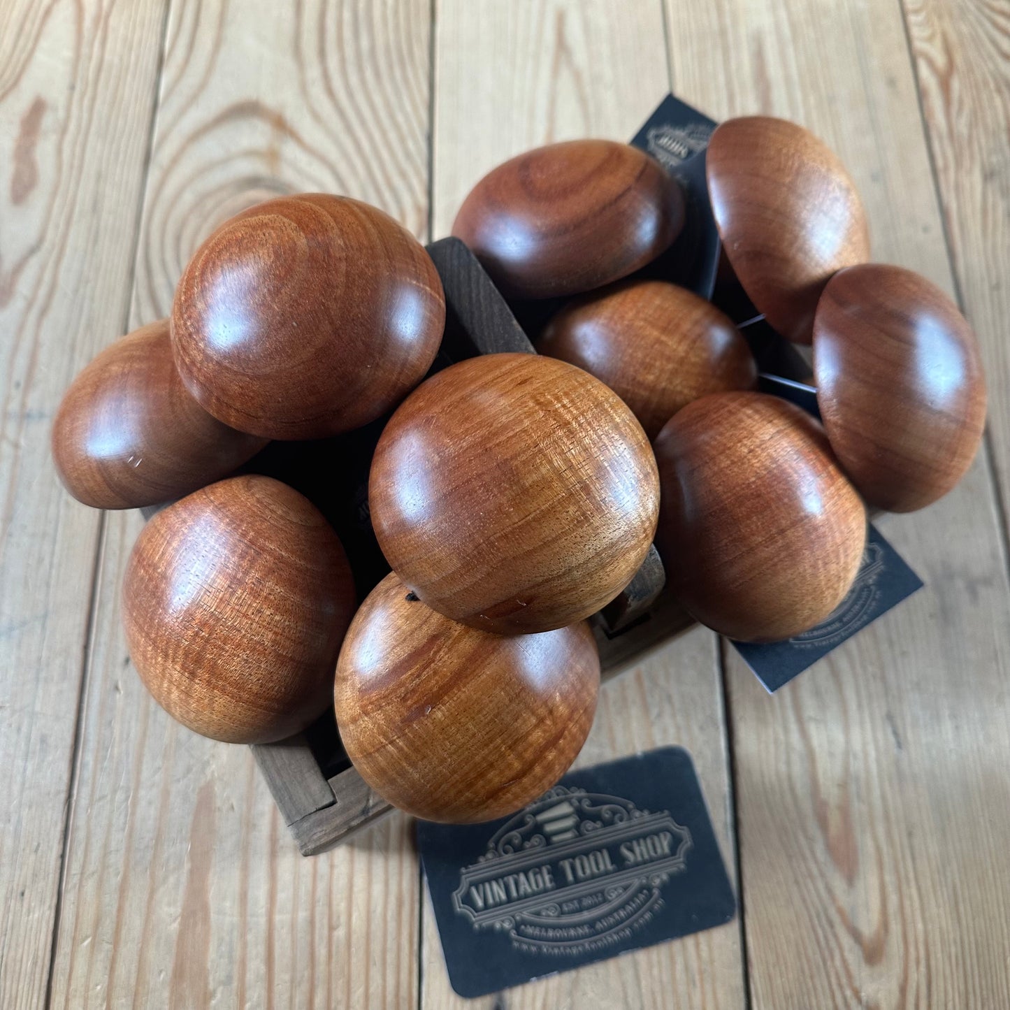 TS34-TS43 Australian made NEW! Tasmanian BLACKWOOD DARNING MUSHROOM mending tool