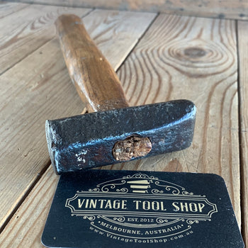 T7516 Vintage Unusual Blacksmith made small METALWORK Hammer