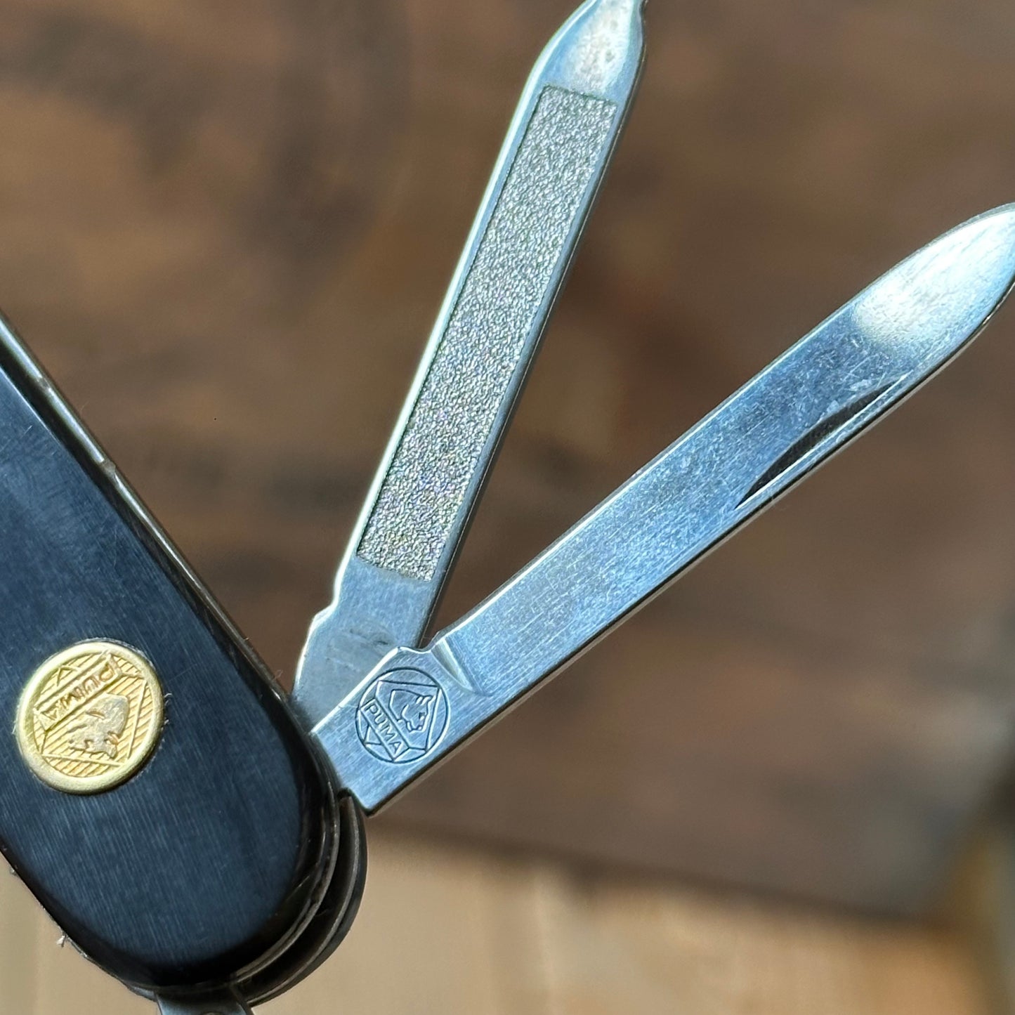 K55 SWEET! Vintage PUMA MINI folding KNIFE IOB