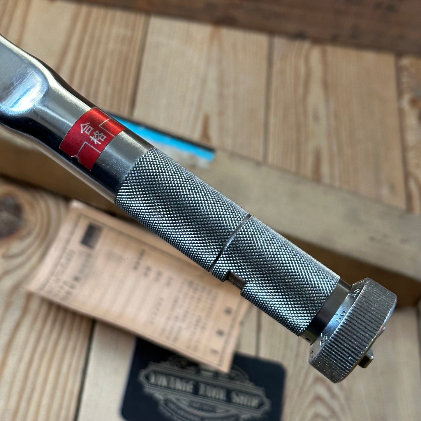 H2431 Vintage JAPANESE JOHNICHI TORQUE WRENCH IOB