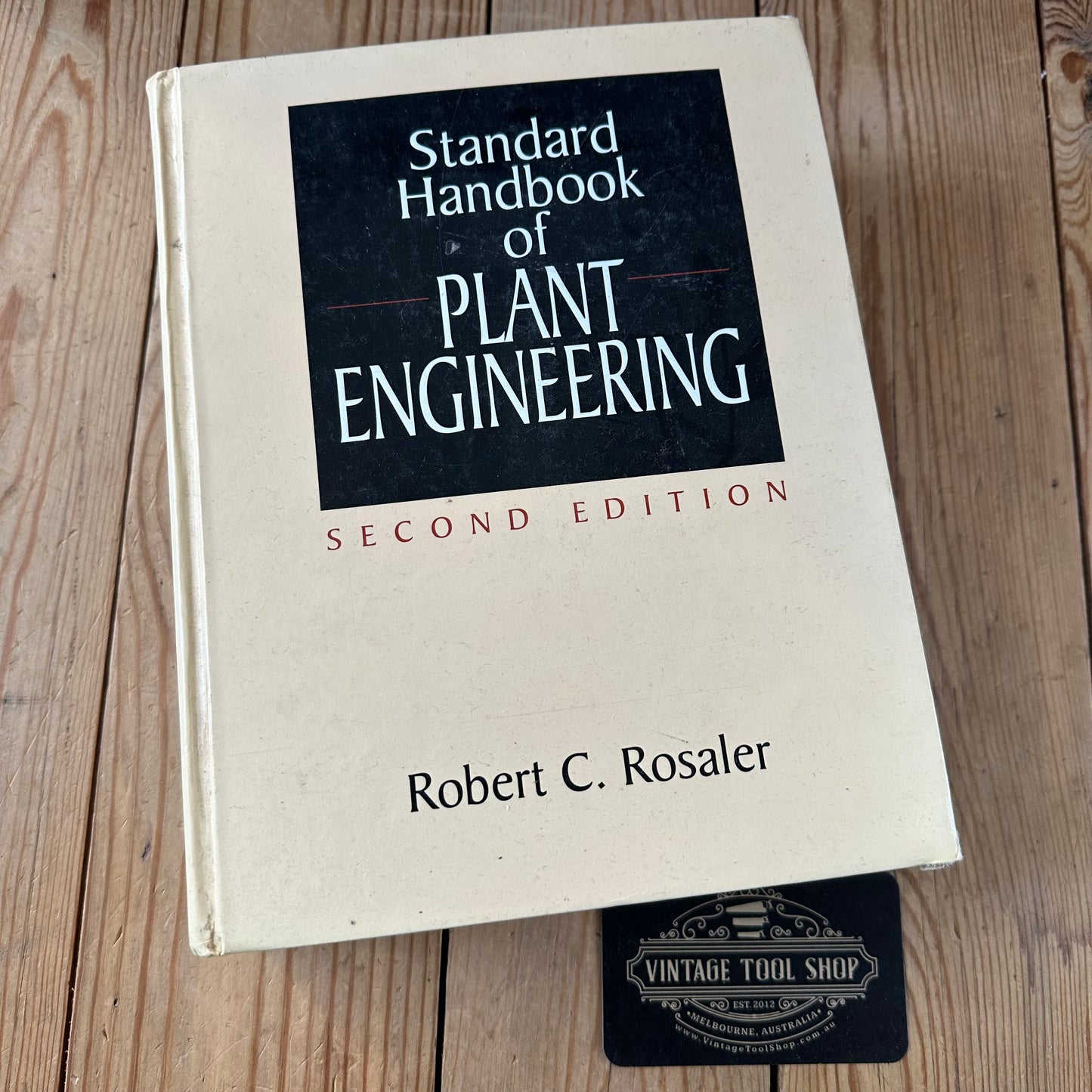 XBN116 Vintage 1994 BOOK STANDARD HANDBOOK of PLANT ENGINEERING 2nd edition by R.C.Rosaler