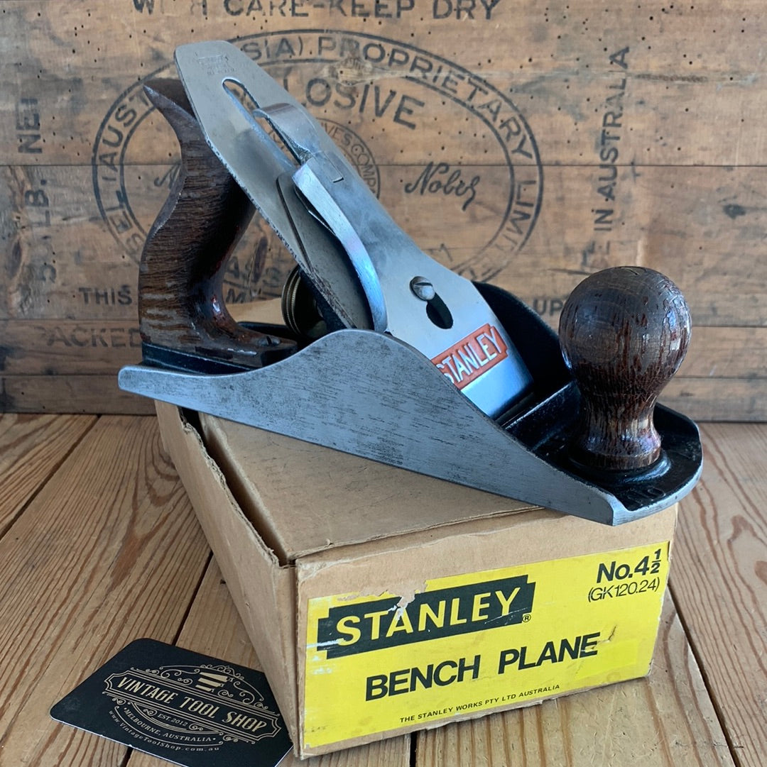 H507 Vintage STANLEY AUSTRALIA No.4 1/2 PLANE