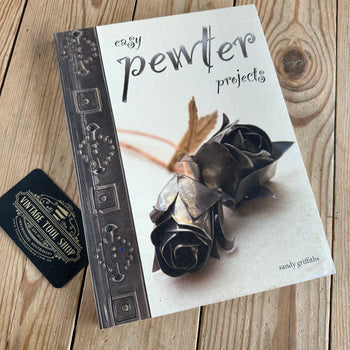 BO89 Easy PEWTER projects BOOK by Sandy Griffiths