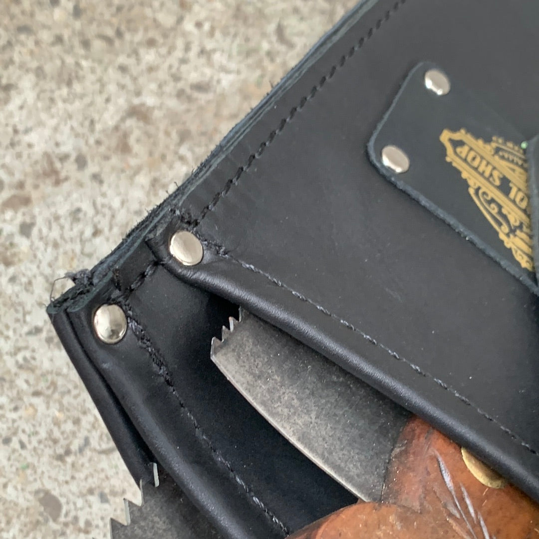 NEW! AUSTRALIAN made Vintage Tool Shops genuine leather SAW BAG
