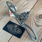 SOLD D1247 Vintage EDWARD PRESTON England No.1374P ornate flat base SPOKESHAVE spoke shave