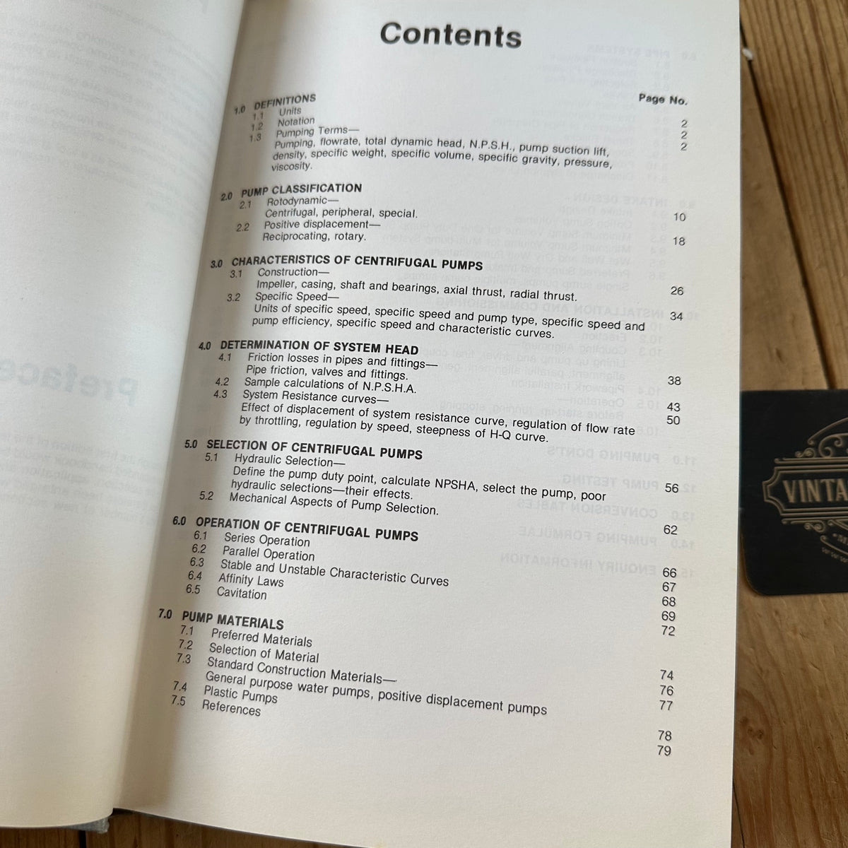 XBN192 Vintage 1997 BOOK AUSTRALIAN PUMP TECHNICAL HANDBOOK by the APMA