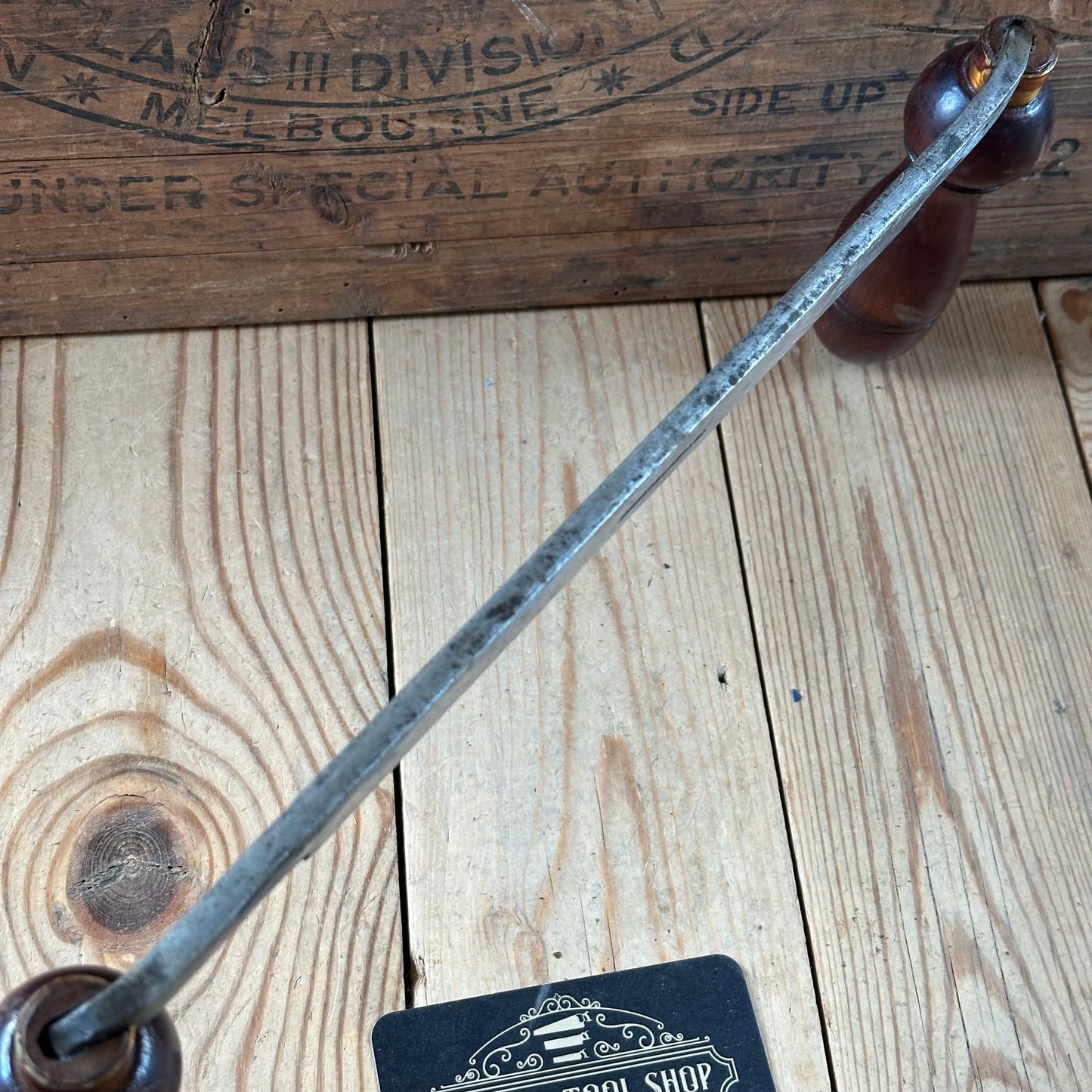 N1791 Vintage R.TIMMINS & SONS 8” DRAWKNIFE draw knife