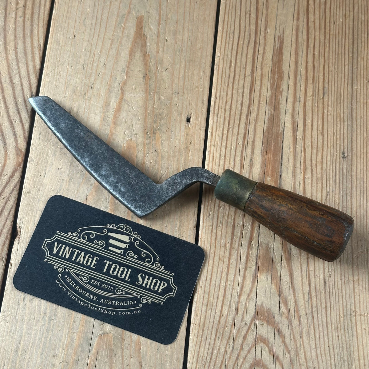 H2175 Vintage CAST STEEL Tuckpointing TROWEL