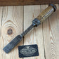 D1881 ANCIENT! Large antique 30mm EUROPEAN Carving CHISEL