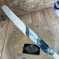 H622 Vintage CHRISTOPHER JOHNSON Sheffield stainless steel BREAD KNIFE