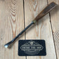 H2034 Vintage HERRING BROTHERS England 17mm Reverse Bent Fishtail Carving CHISEL