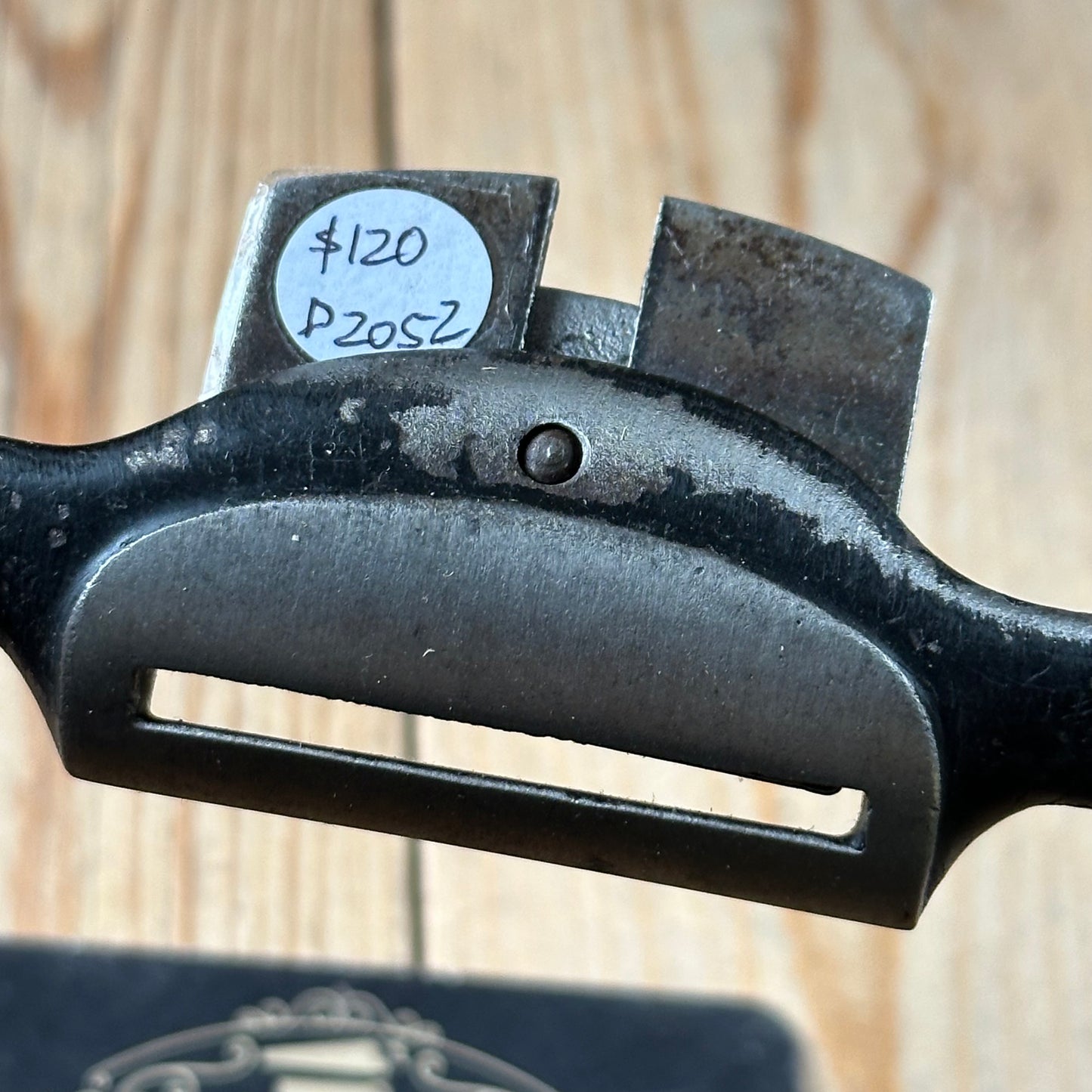 D2052 Vintage Stanley England No:63 convex SPOKESHAVE Spoke shave with NOS blade