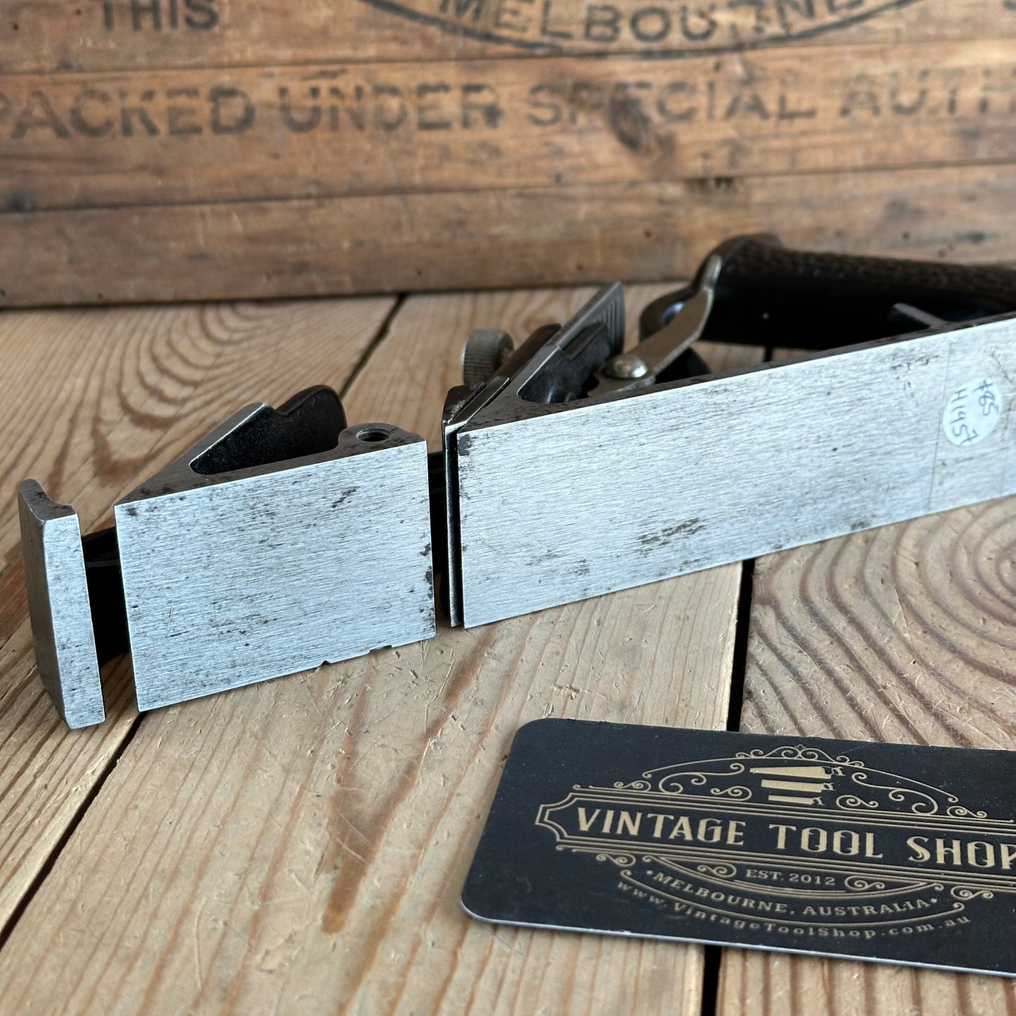 H1957 Vintage STANLEY England No.78 Duplex RABBET rebate plane