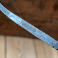 H2038 Vintage HENRY TAYLOR England 11mm reverse Bent Fishtail Carving CHISEL