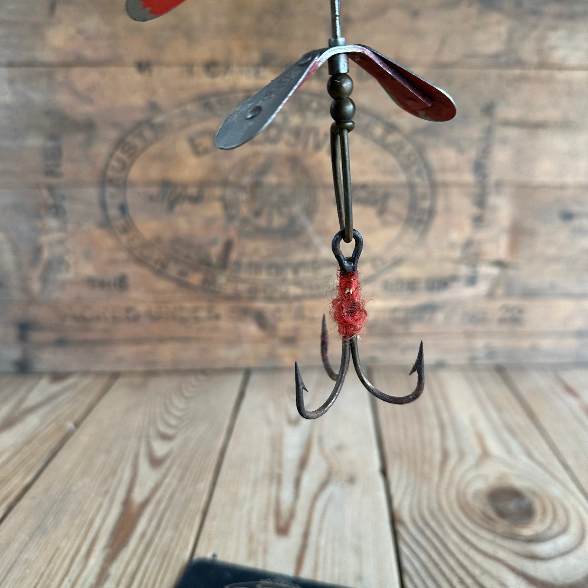 SOLD. H1992 COOL! Vintage ALPHA Australia COD Double SPINNER FISHING L Vintage Tool Shop Pty Ltd SOLD. H1992 COOL! Vintage ALPHA Australia COD Double SPINNER FISHING L Vintage Tool Shop Pty Ltd