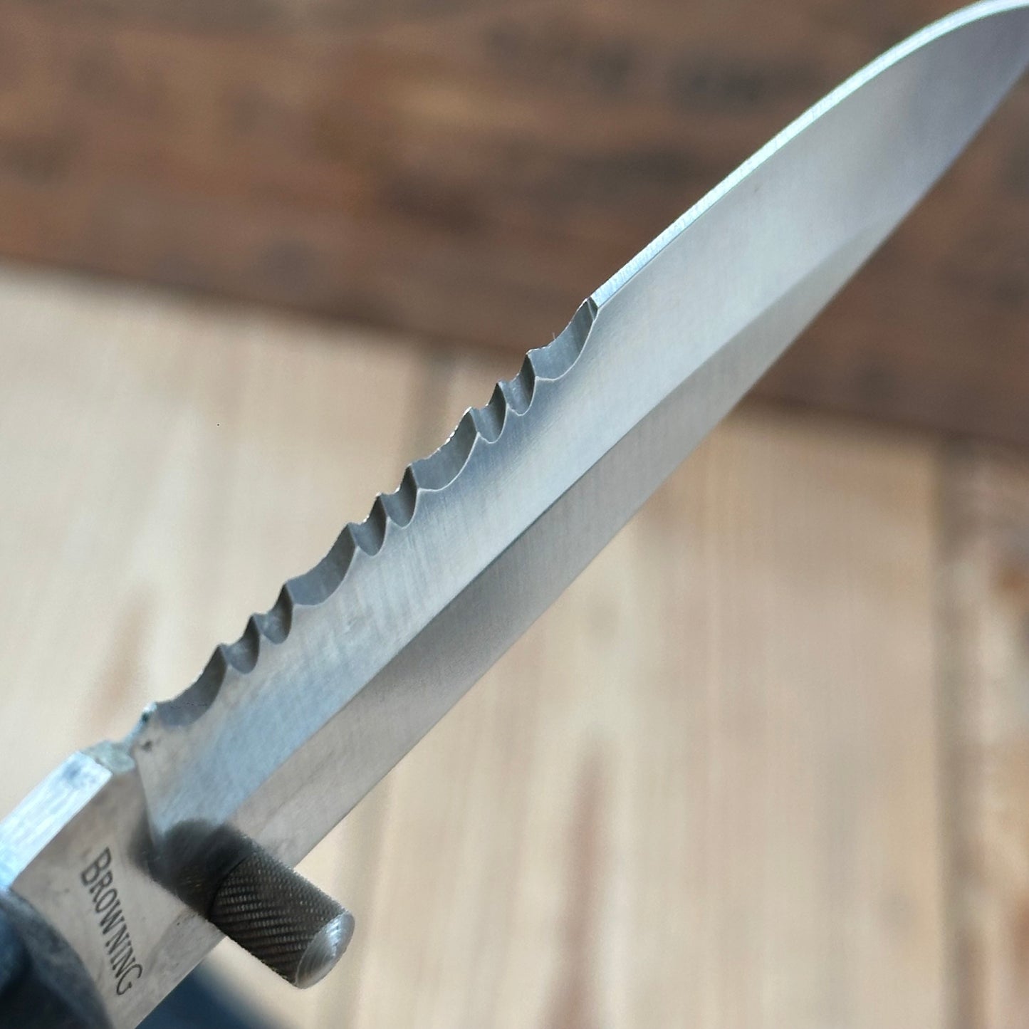K52 Vintage BROWNING Japan Model 838 FEATHERWEIGHT folding pocket KNIFE