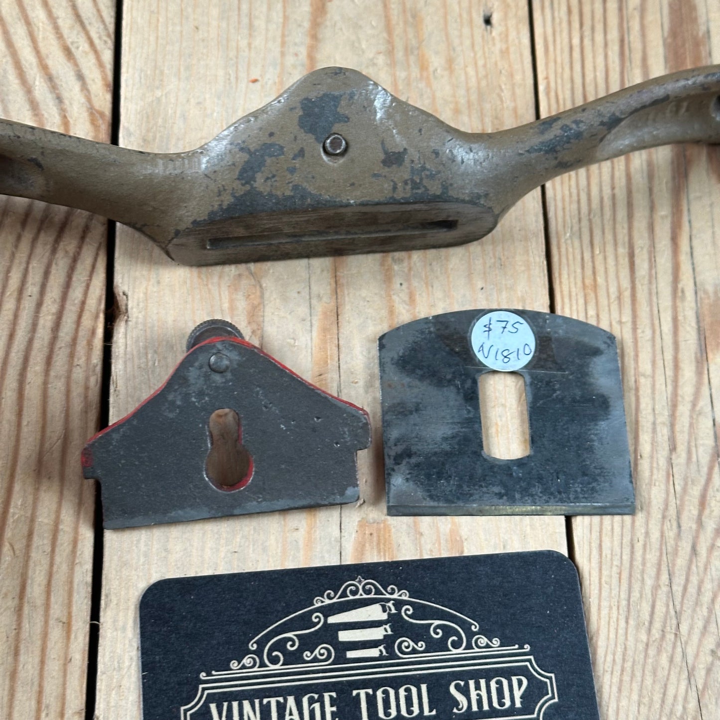 N1810 Vintage MARPLES England FLAT spokeshave SPOKE SHAVE