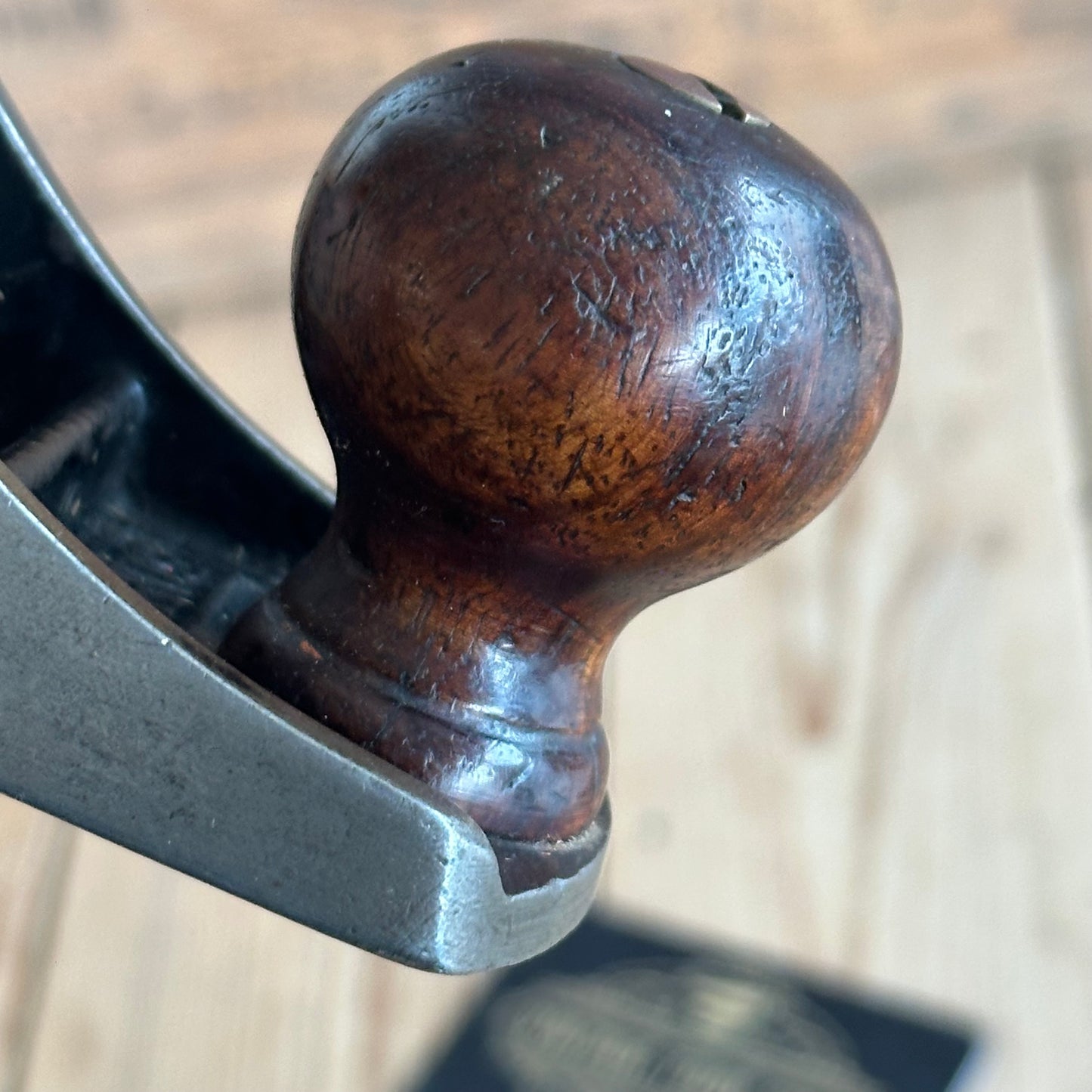 SOLD. N1660 Vintage SARGENT USA No.407 No.2 size PLANE Rosewood handles