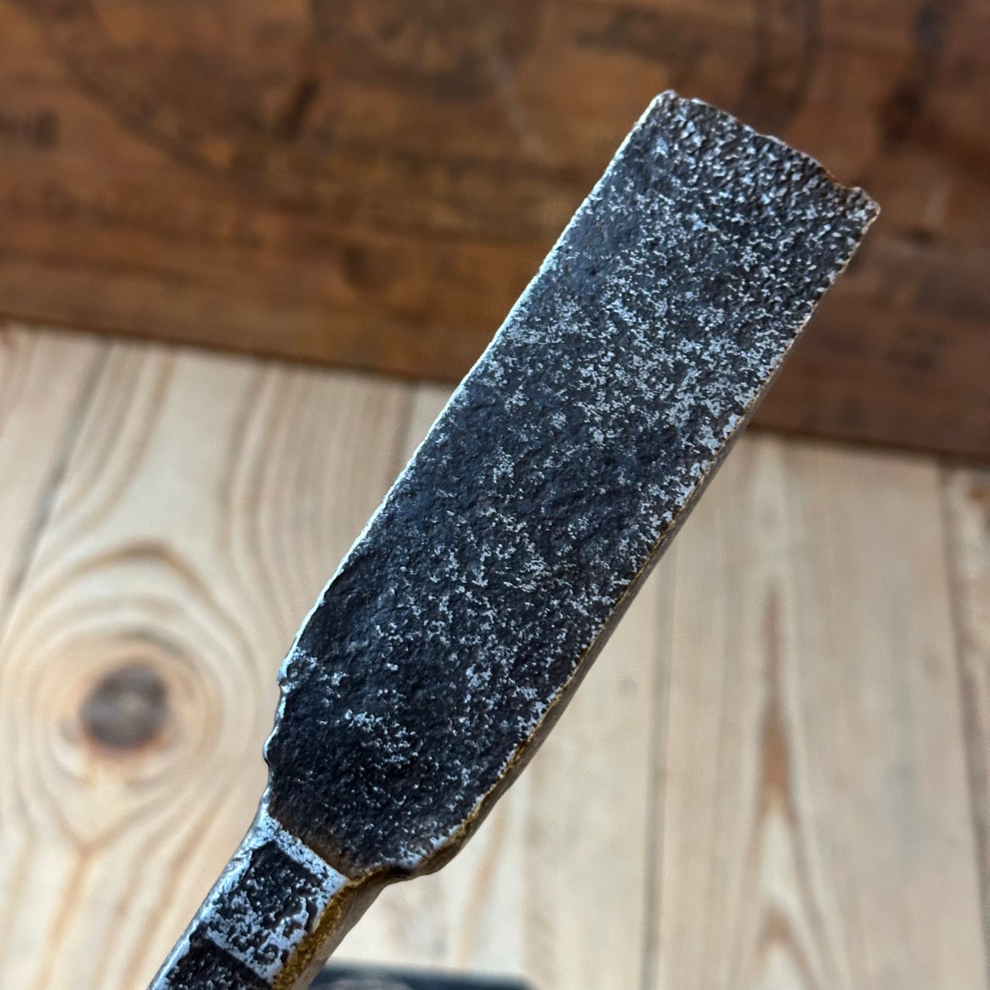D1881 ANCIENT! Large antique 30mm EUROPEAN Carving CHISEL