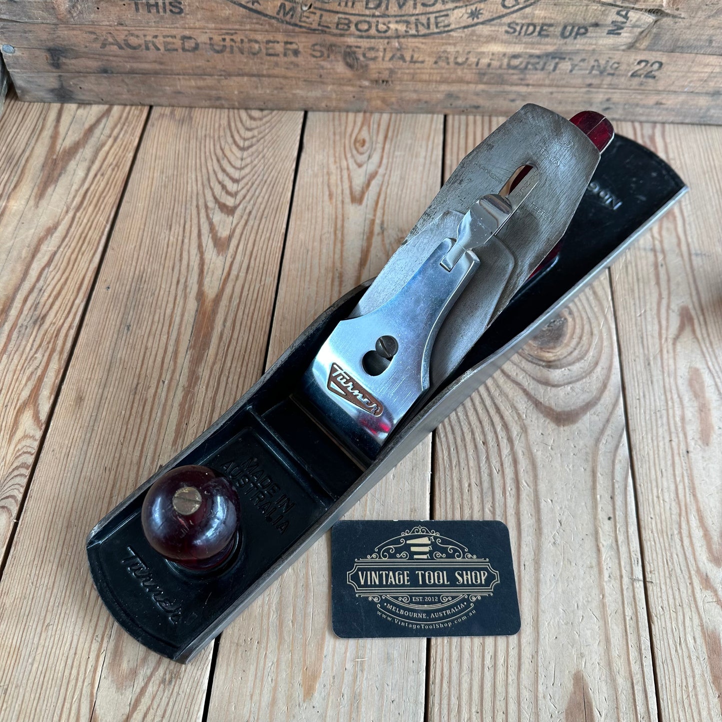 N867 Vintage Australian TURNER No.6 fore PLANE