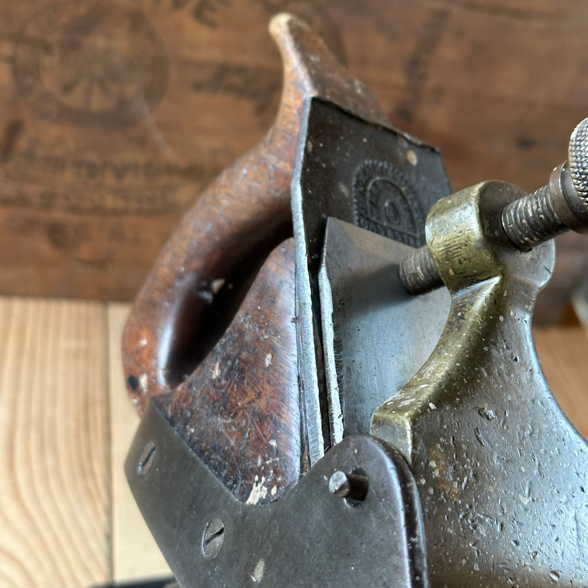 N1839 Vintage cast iron INFILL plane PROJECT