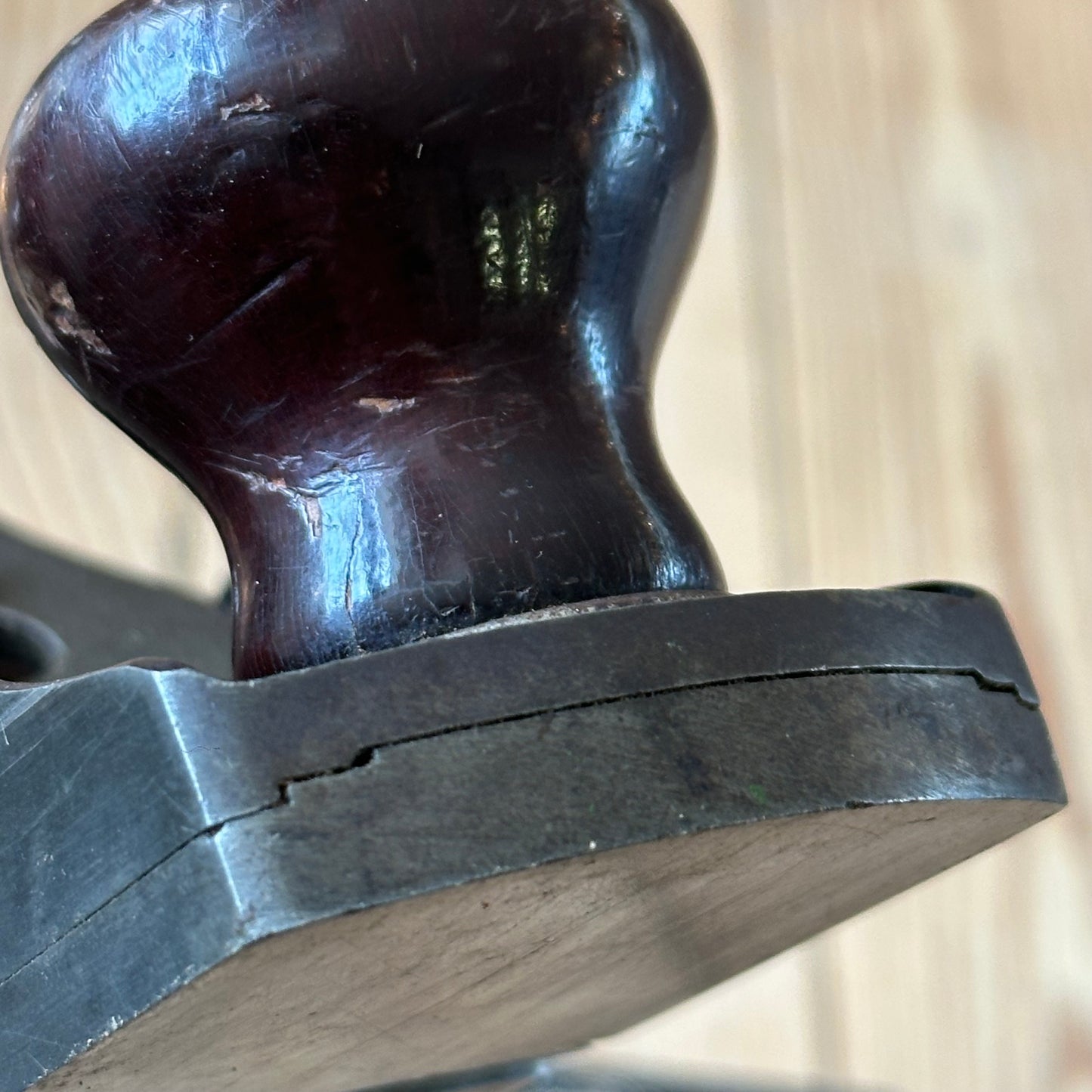 H2558 RARE! Vintage OHIO Tool Co USA No:10 & 1/2 Rabbet REBATE PLANE