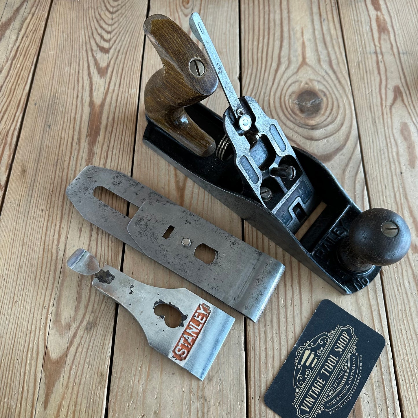 N1651 AUSSIE! Vintage STANLEY Australia No.4 plane