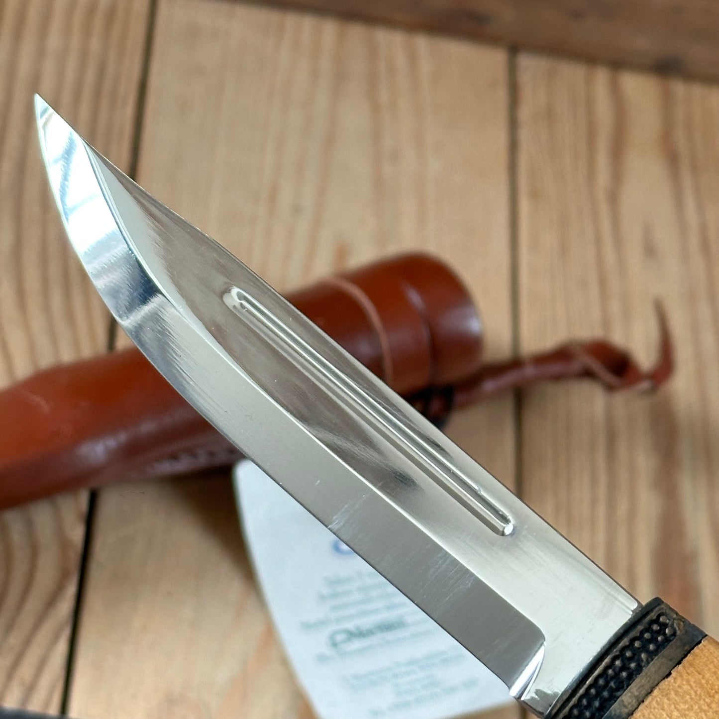 K41 Vintage Original Finnish MARTTIINI FINLAND Horse HEAD Puukko KNIFE