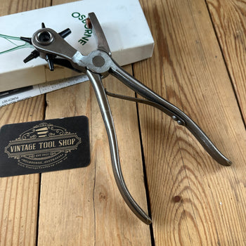 H2543 TIDY! Vintage LEATHER PUNCH Osborne USA