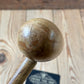 H2440 Vintage HORNBEAM Lead DRESSING STICK plumbers mallet by EMIR London