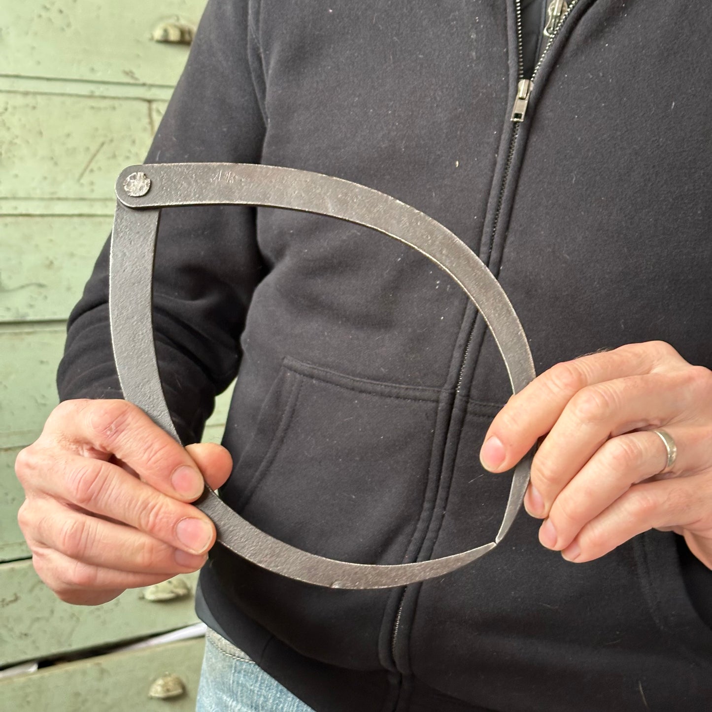 N1861 Vintage large OUTSIDE DIAMETER CALIPERS DIVIDERS