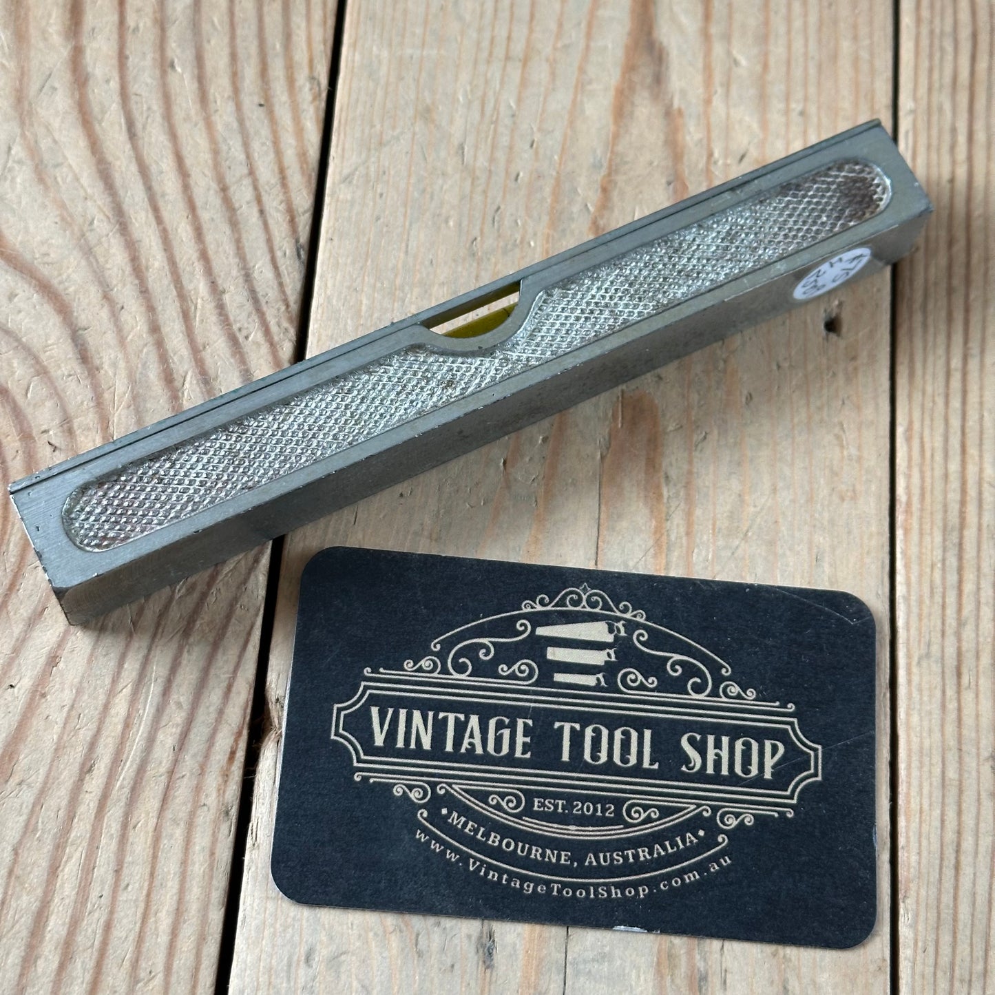 H2509 Vintage small RABONE England No:1394 6” engineers METAL LEVEL