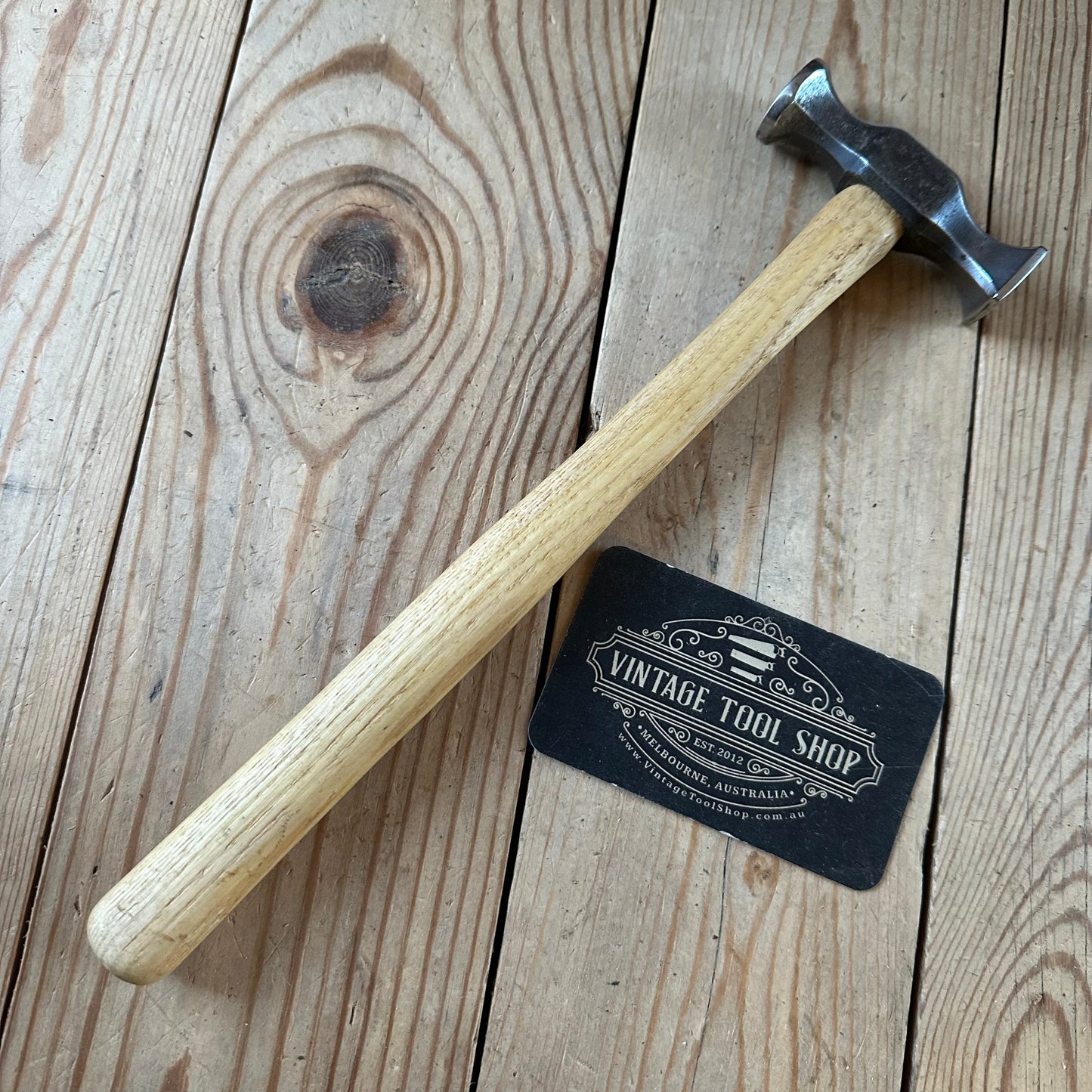 D1850 COOL! Vintage small jewellers Metalwork HAMMER