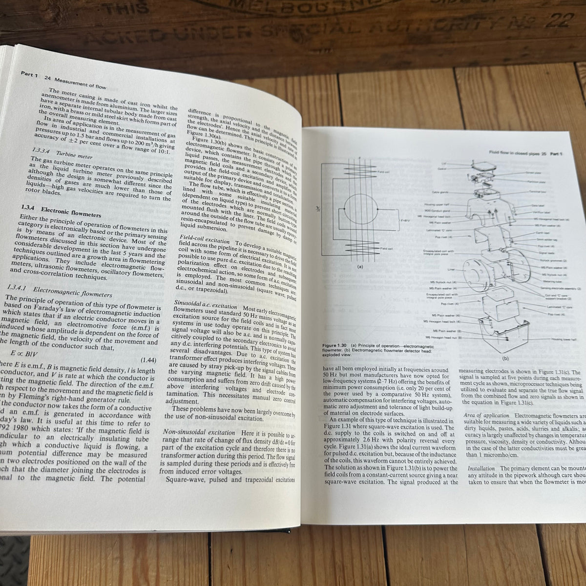 N2055 Vintage BOOK INSTRUMENTATION REFERENCE BOOK 2nd edition by B.E.Noltingk