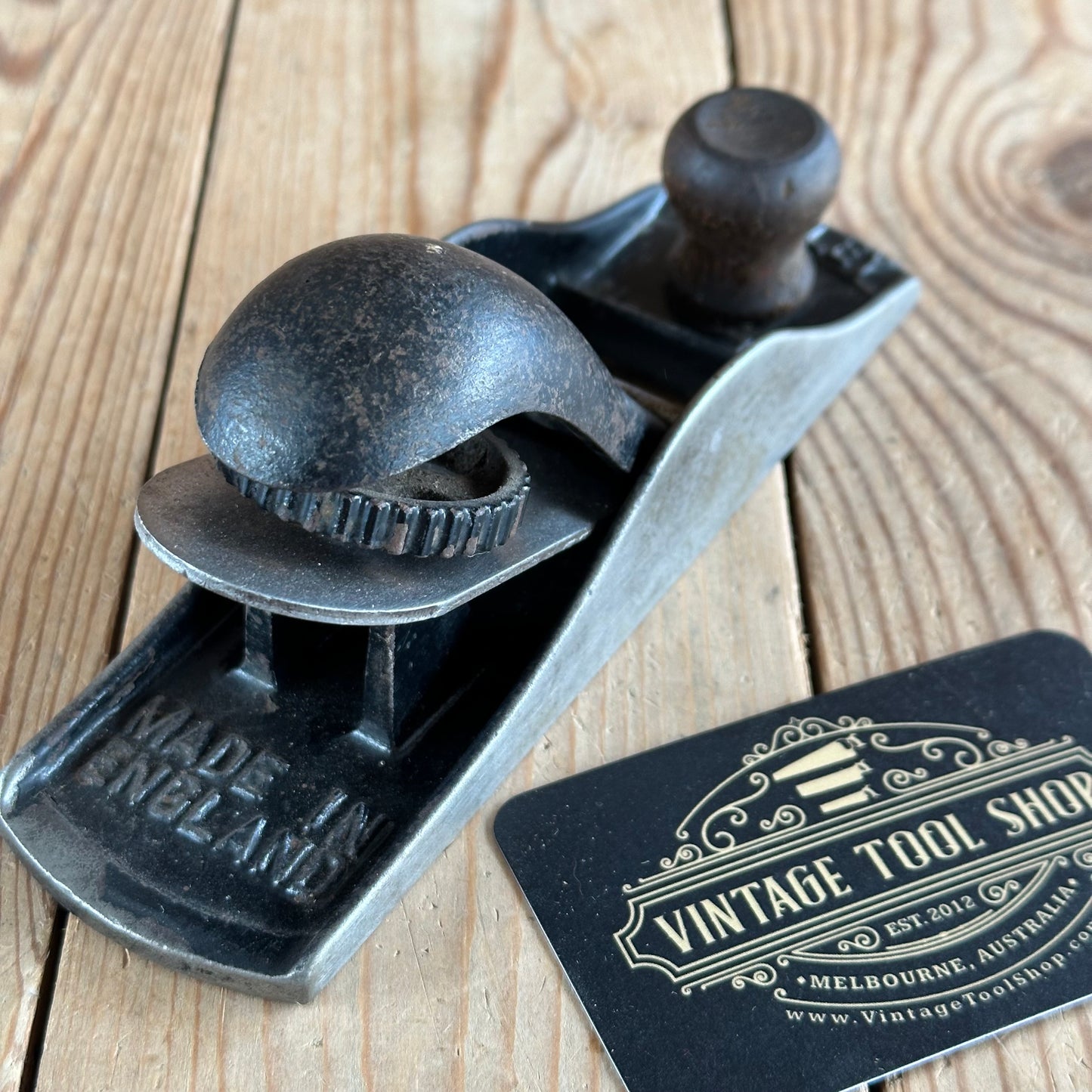 H842 Vintage STANLEY England No.110 Block PLANE