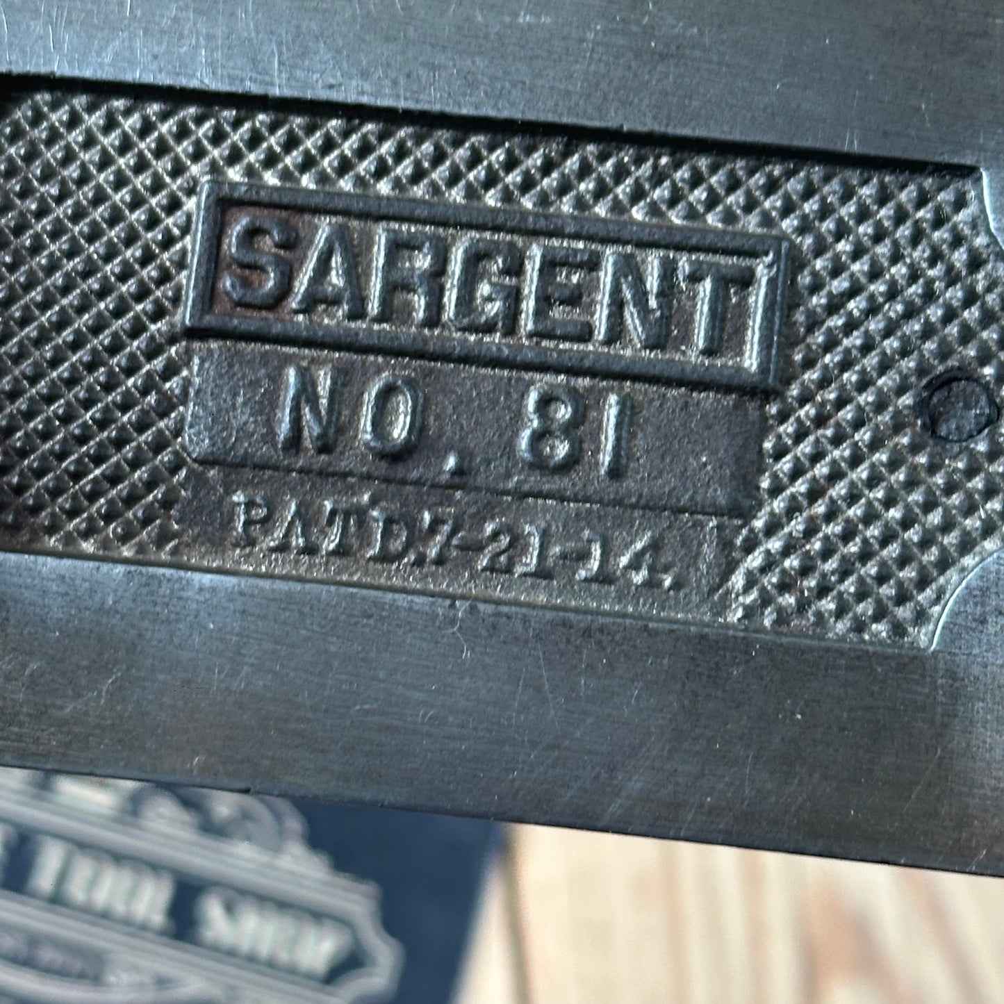 N1712 Vintage SARGENT USA No.81 side rabbet REBATE PLANE