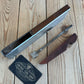 N1923 Antique SPIERS Scotland 3/4” 19mm wide Iron & MAHOGANY INFILL Shoulder PLANE